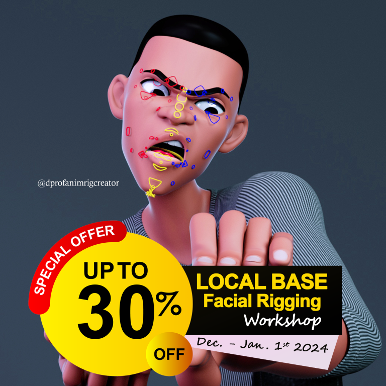 Local Base Facial Rigging Course - AnimProps