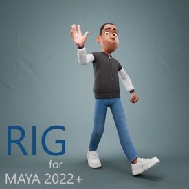 Danial - rig for Maya