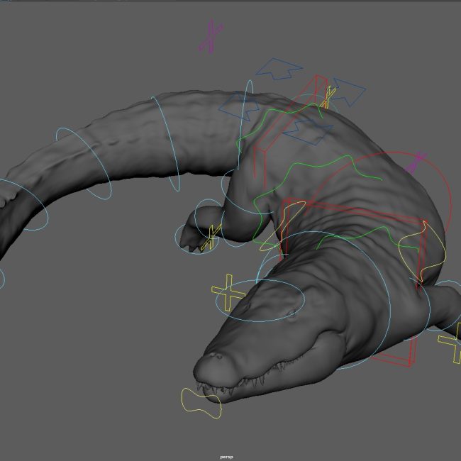 Crocodile Rig - AnimProps
