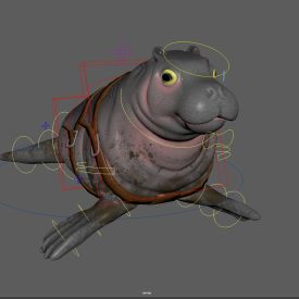Stylized Hippo Rig