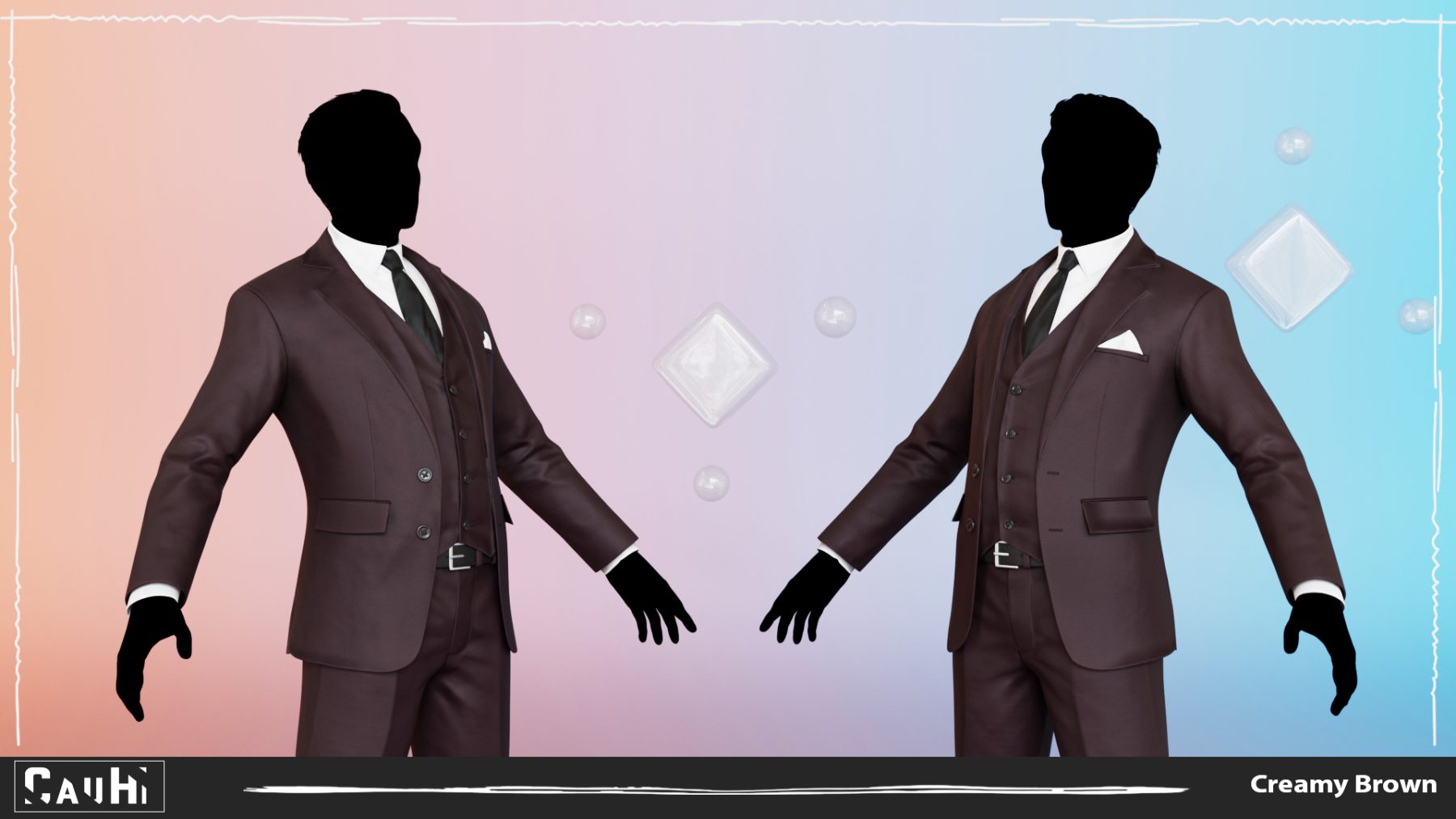 Men Pans with Shirt Blazer and Shoes Vest Burgundy - Image 6