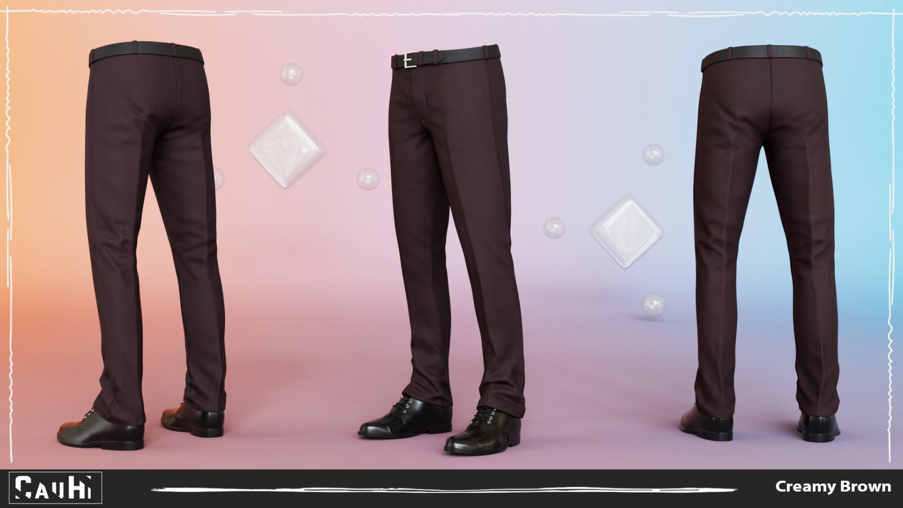 Men Pans with Shirt Blazer and Shoes Vest Burgundy - Image 8