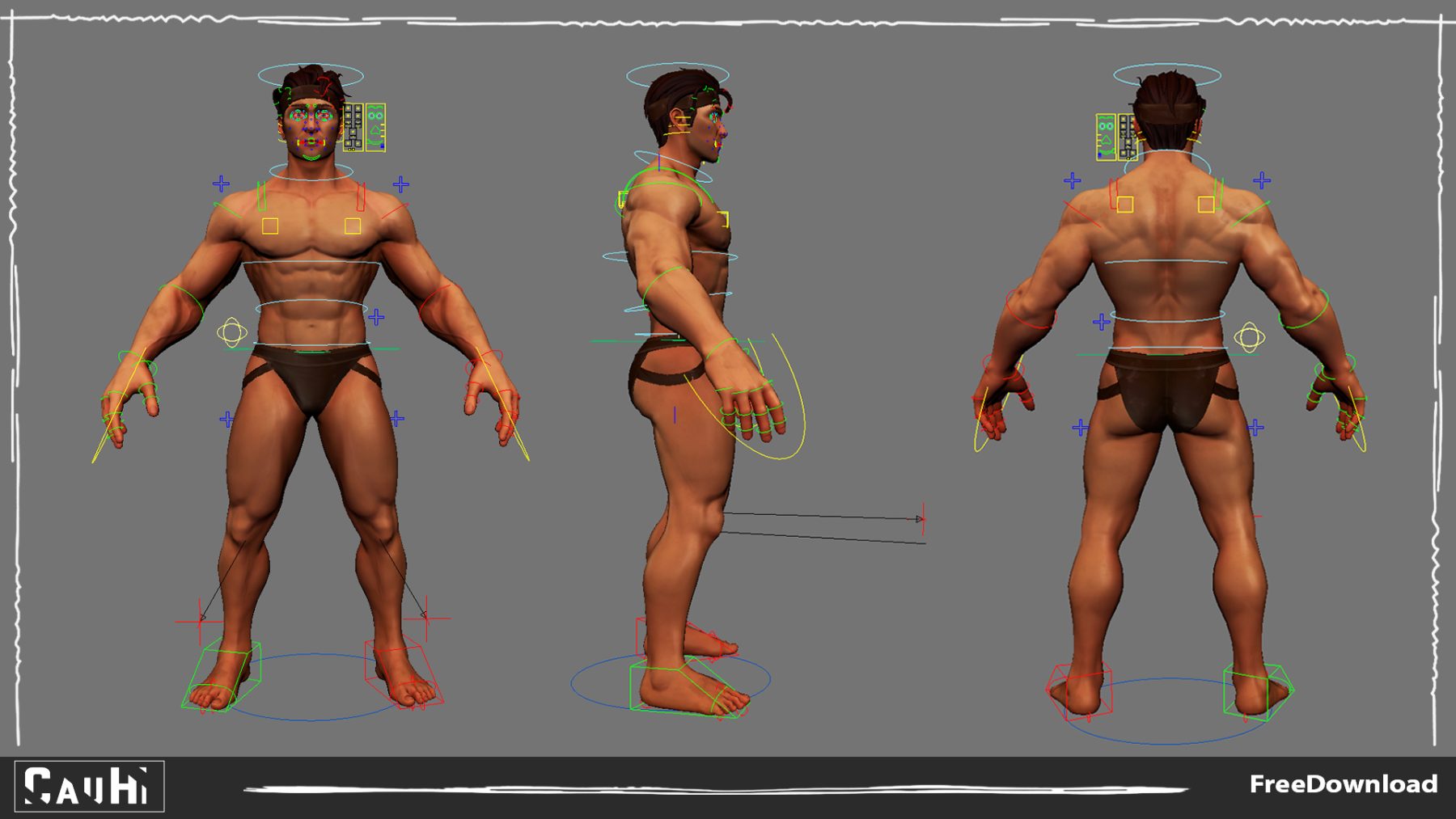 Free Download Rigs Basemesh - Image 4