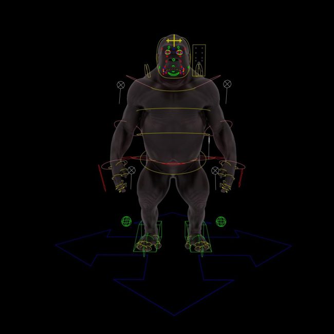 Animprops Rigs Gorilla Rig - AnimProps