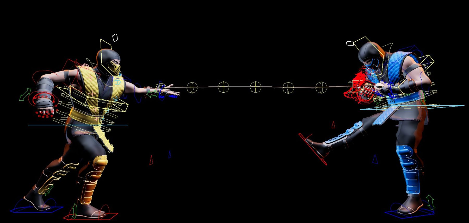 BUNDLE (Mortal Kombat Ninjas) Maya Rigs - Image 13