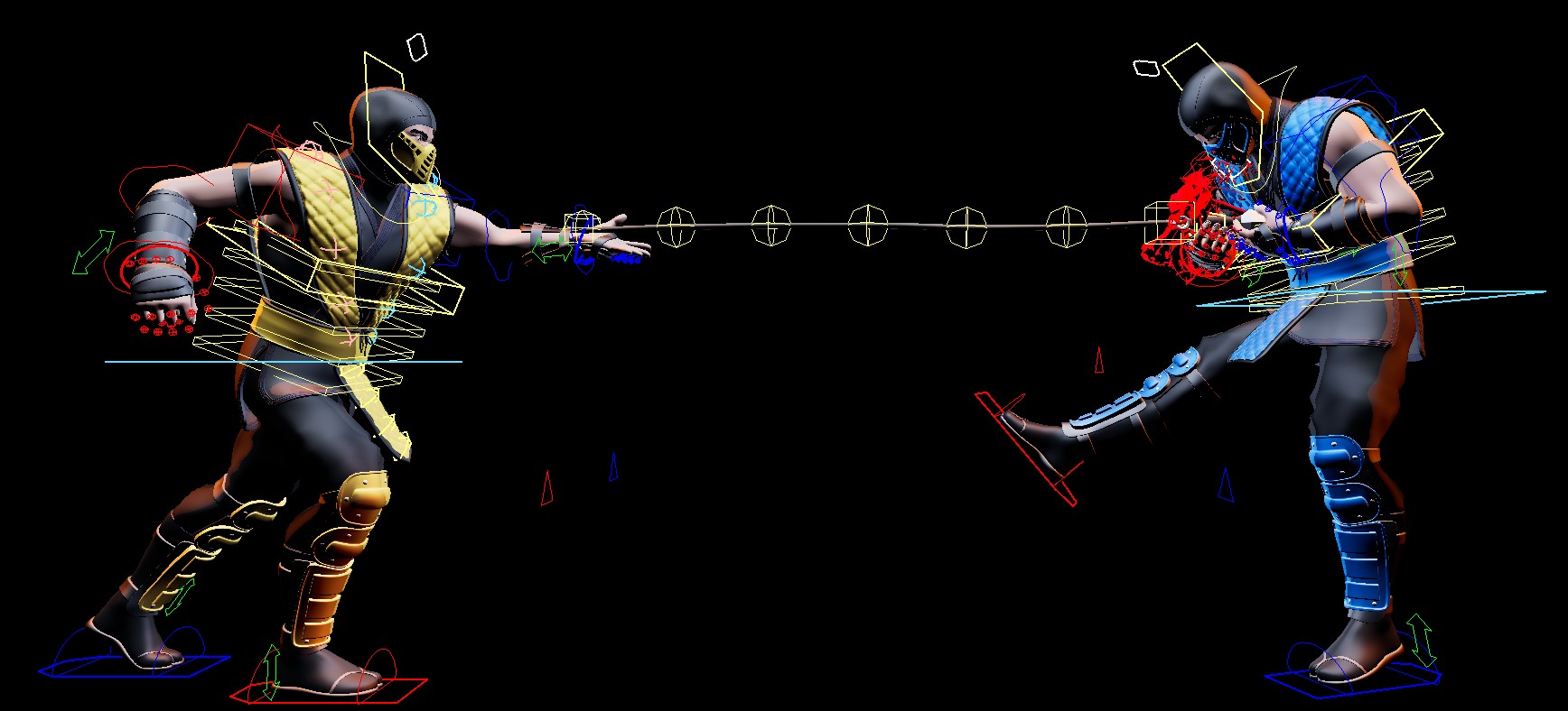 BUNDLE (Mortal Kombat Ninjas) Maya Rigs - Image 12