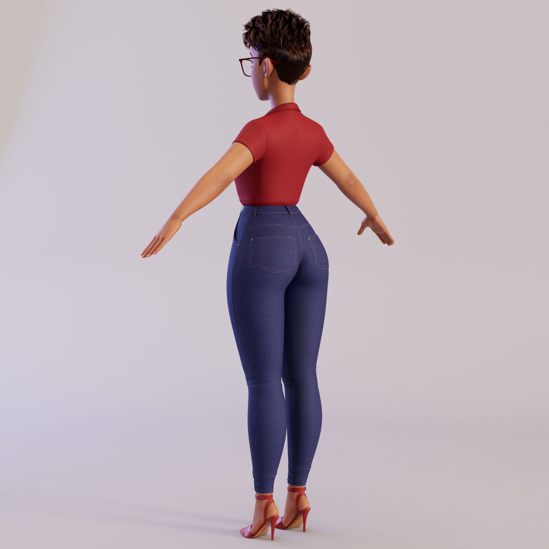 stylized character Tiana - Image 7