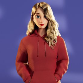 stylized character Linda