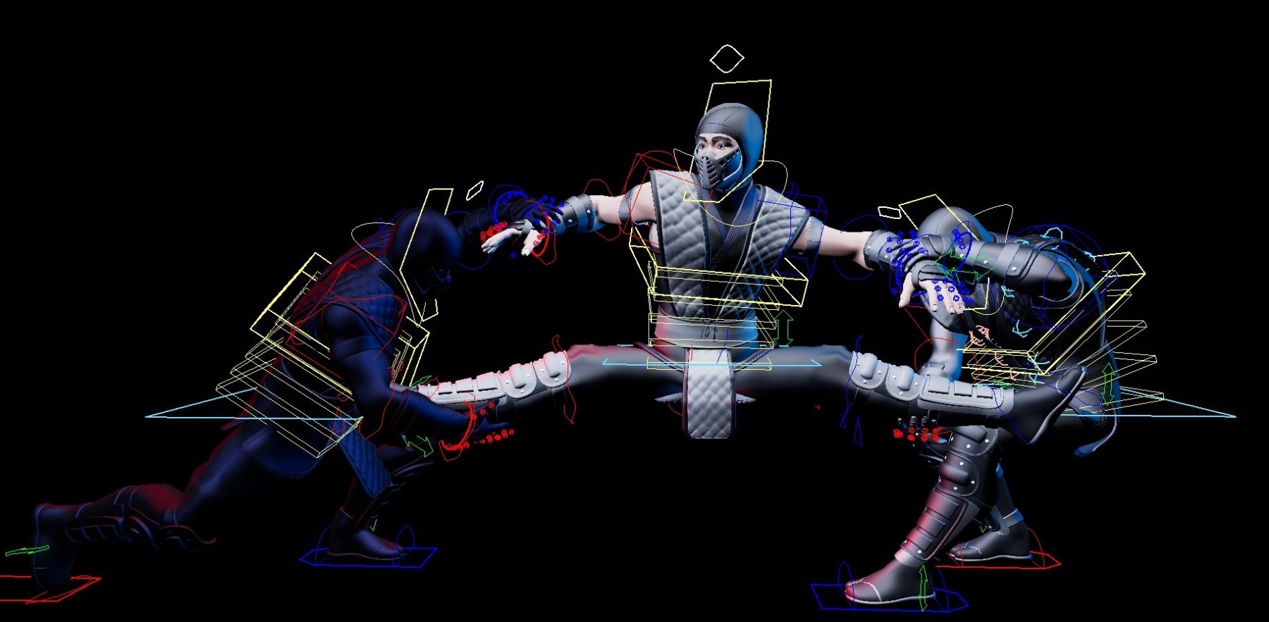 BUNDLE (Mortal Kombat Ninjas) Maya Rigs - Image 25