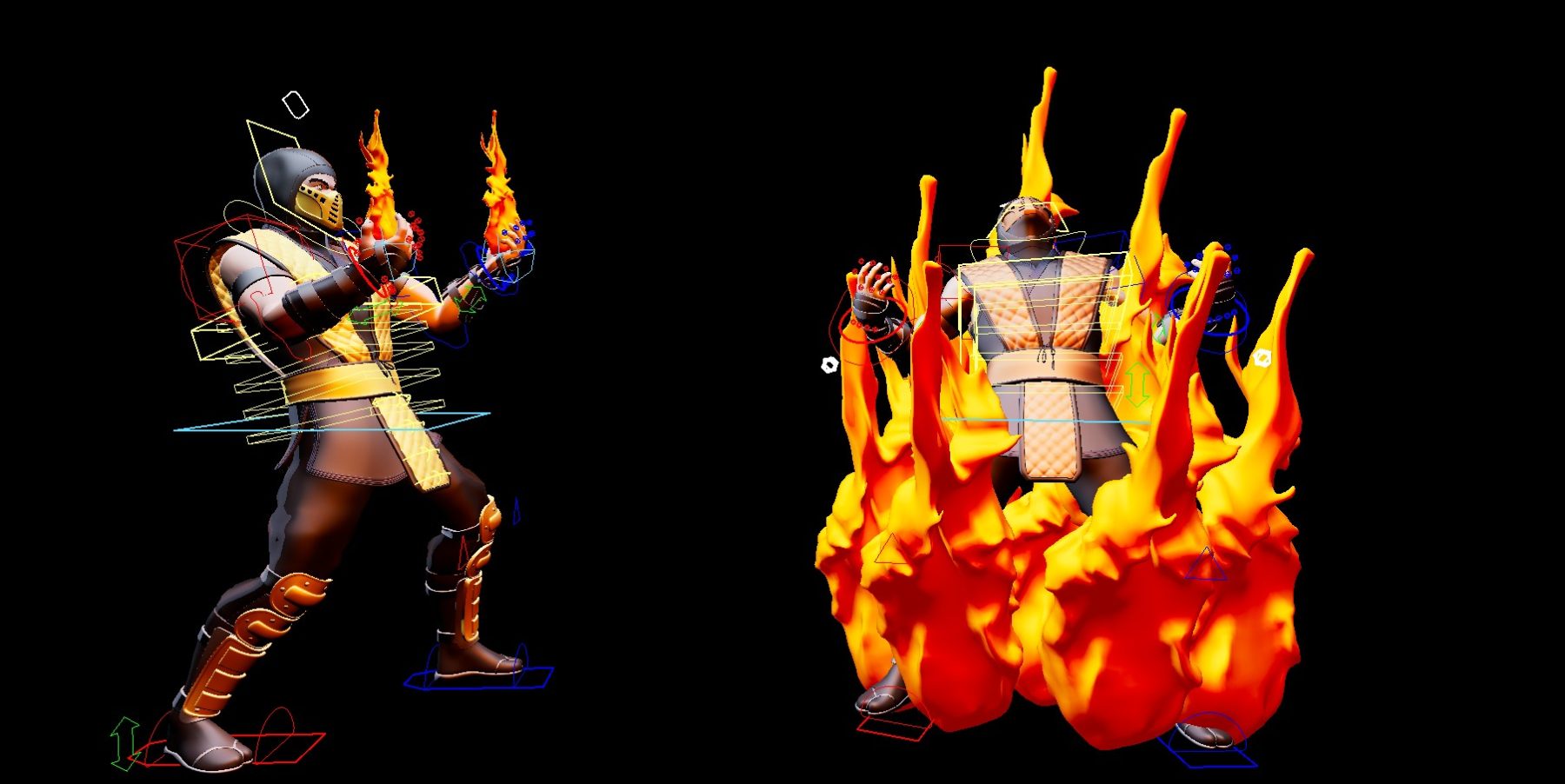 BUNDLE (Mortal Kombat Ninjas) Maya Rigs - Image 14