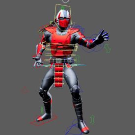 Sektor (Mortal Kombat) Maya Rig