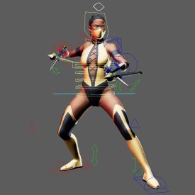 Tanya (Mortal Kombat) Maya Rig