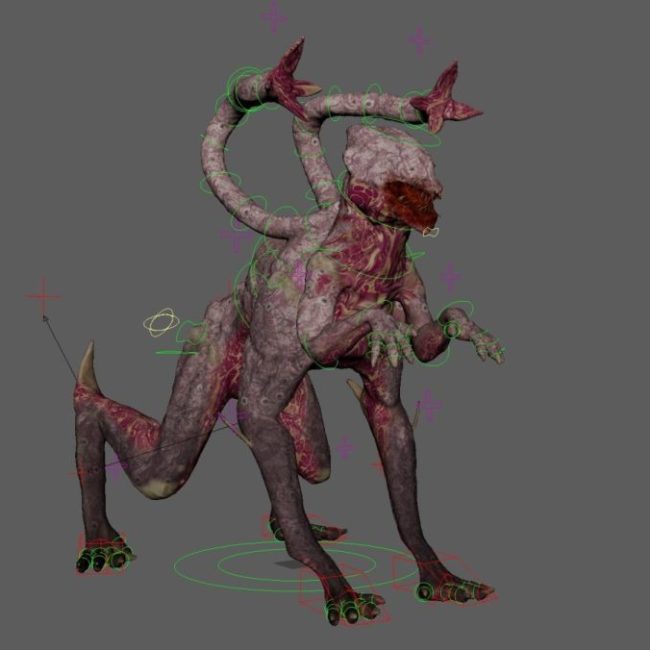 Guilt Monster Rig Monster Rig - AnimProps