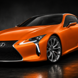Lexus LC 500 2023 3D Model