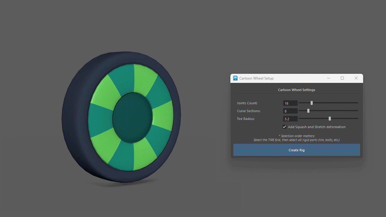 Cartoon wheel Setup Tool - Image 3