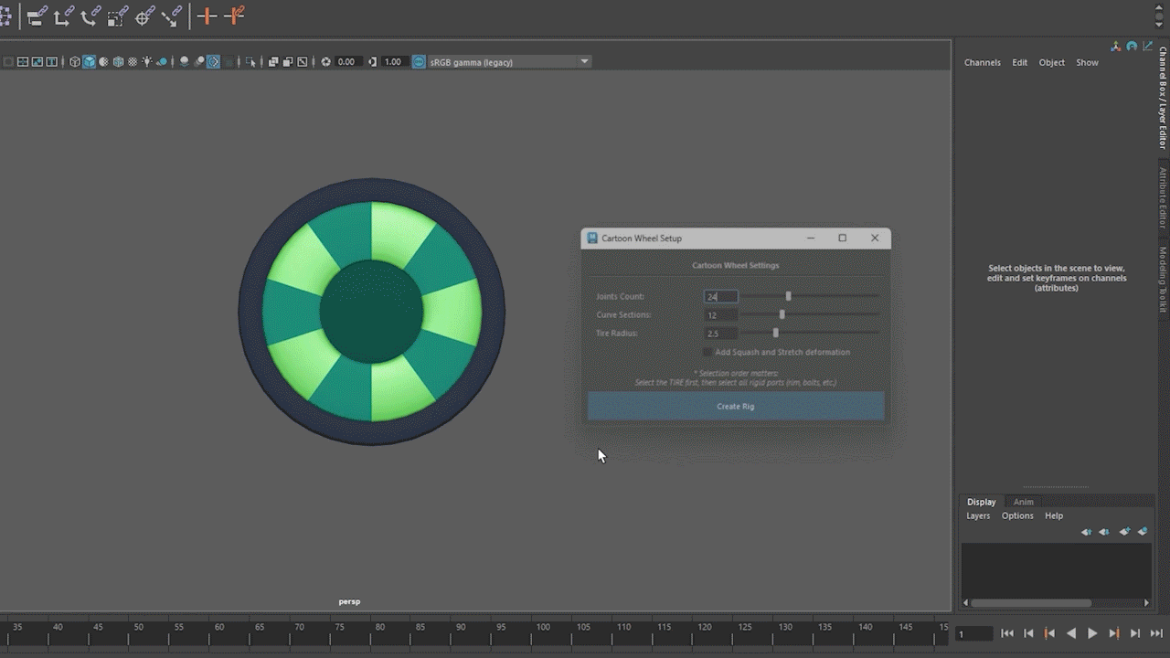 Cartoon wheel Setup Tool - Image 2