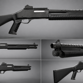 Fabarm Marshall Shotgun 3D Model