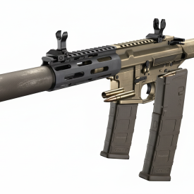 AAC Honey Badger 3D Model – Detailed Tactical Rifle Game & Animation Asset