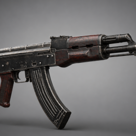 AK-47 Assault Rifle 3D Model