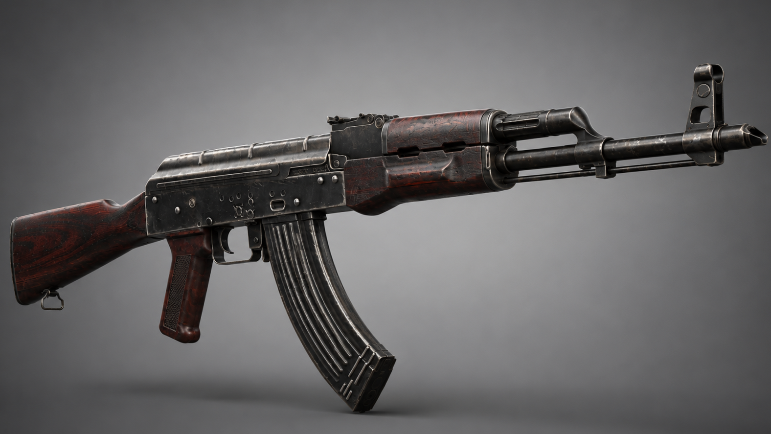 AK-47 Assault Rifle 3D Model