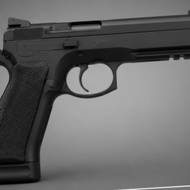CZ 75 SP-01 Shadow Tactical Pistol 3D Model – Detailed Game & Animation Asset