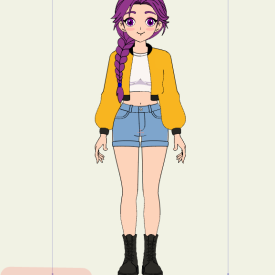 Rumi from K-Pop Demon Hunters
