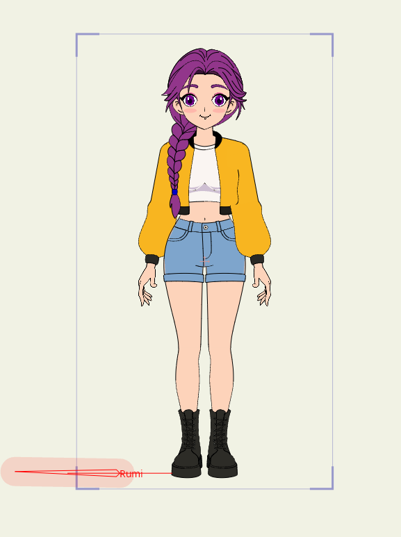 Rumi from K-Pop Demon Hunters