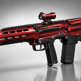 MSBS Grot Modular Assault Rifle 3D Model