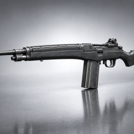 M14 Battle Rifle 3D Model