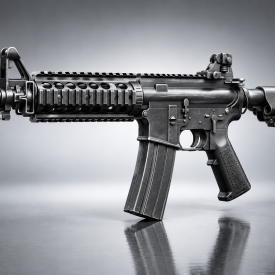 MK18 Mod 1 CQB Assault Rifle 3D Model