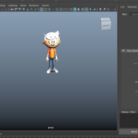3d model for maya Lincoln Loud