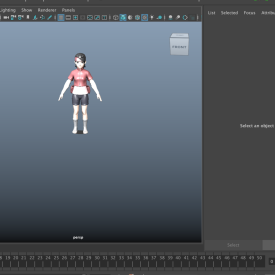 3d model for maya Sarada