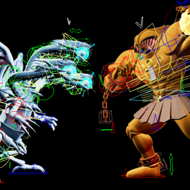 BUNDLE(Exodia + Blue-Eyes Ulimate Dragon) (Yu-Gi-Oh) Maya Rigs